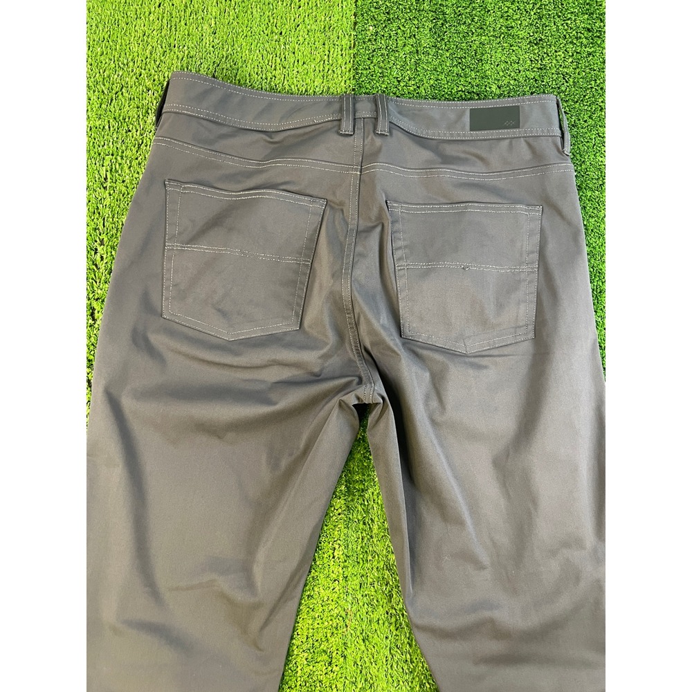 Rhone Commuter Pants Mens 33 Gray Straight Leg 5-Pocket Technical Stretch Golf - Picture 7 of 8